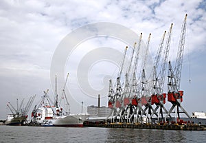 Cranes and carriers