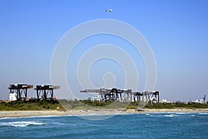 Cranes of Port Everglades