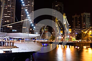 Cranes in Puerto Madero