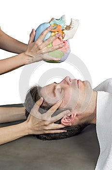 cranial sacral therapy.