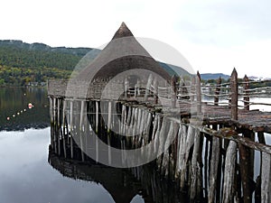 A Crannog on Loch Tay