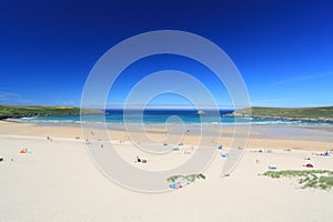 Crantock Bay in Cornwall, England