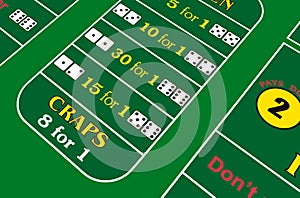 Craps-game background