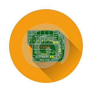 Craps Table Icon