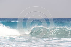 Crashing waves along the South Florida Shoreline.
