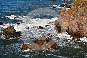 Crashing Waves Bodega Bay Northern California