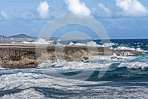 Crashing Waves at Boka Ascension Curacao