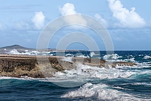 Crashing Waves at Boka Ascension Curacao photo