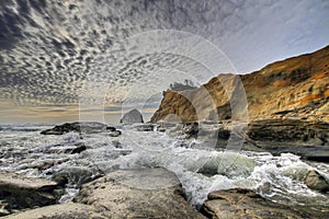 Crashing Waves at Cape Kiwanda