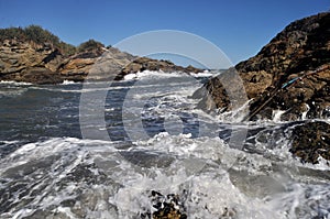 Crashing waves at Constant Bay