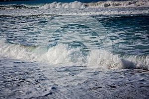 Crashing Waves at Monterey Bay