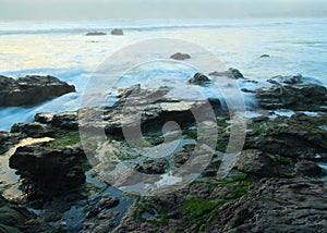 Crashing waves near Big Sur, California, USA