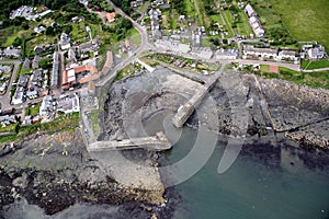 Craster from the air photo