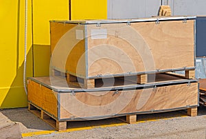 Crate Box Pallet Stack