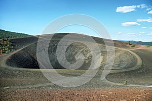 Crater of Cinder Cone, Lassen Volcanic National Park