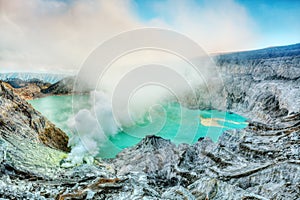 Crater Ijen photo