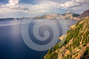 Crater Lake N. P. in Oregon