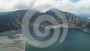 Crater Lake Pinatubo, Philippines, Luzon.