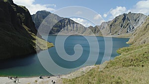 Crater Lake Pinatubo, Philippines, Luzon.