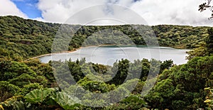 Crater lake of Poas Volcano