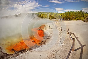 Crater Lake, Volcanic Landscape, Rotorua