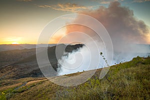 Crater of the Mombacho Volcano near Granada, Nicaragua