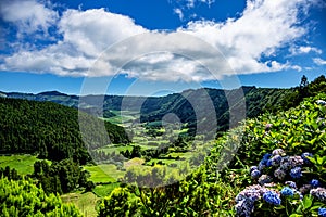 Crater of the Seven Cities, SÃ£o Miguel Island, Azores, AÃ§ores, Portugal, Europe