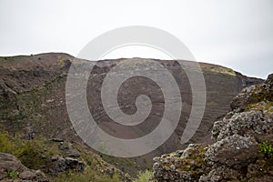 Crater of Vesuvius