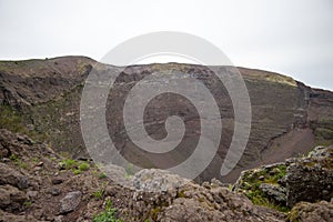 Crater of Vesuvius