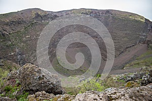 Crater of Vesuvius