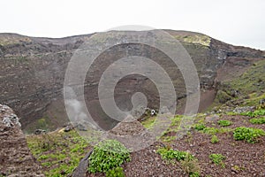 Crater of Vesuvius