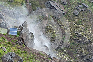 Crater of Vesuvius