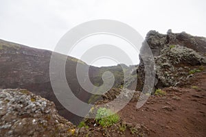 Crater of Vesuvius