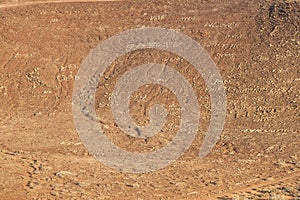 Crater view of montana roja