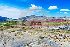 Crater of volcano Maragua, Bolivia