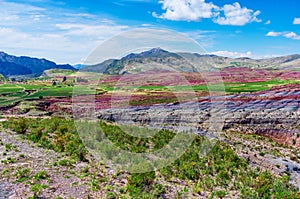 Crater of volcano Maragua, Bolivia