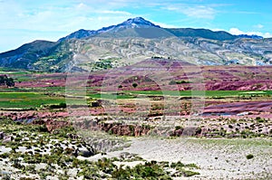 Crater of volcano Maragua, Bolivia