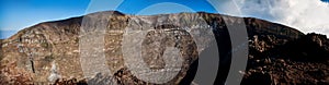 Crater of volcano Vesuvio