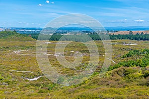 Craters of the moon - a geothermal landscape at New Zealand