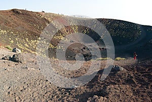 Craters Silvestri of the Etna photo