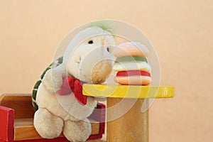 Craving for Hamburger Fast food Plush toy Diet Abstract