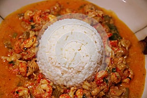 Crawfish Etouffee with Rice