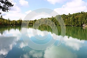 Crawford Lake Reflection photo