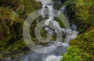 Crawfordsburn county park northern Ireland waterfall