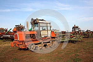 Crawler tractor