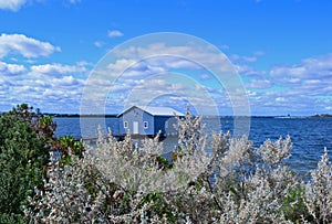 The Blue Boat House