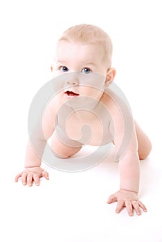 Crawling baby