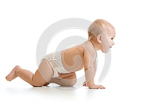 Crawling baby