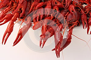 Crayfish cooked