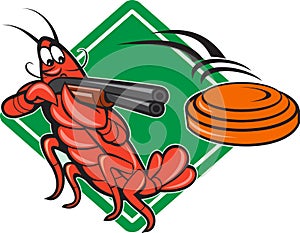 Crayfish Lobster Target Skeet Shooting